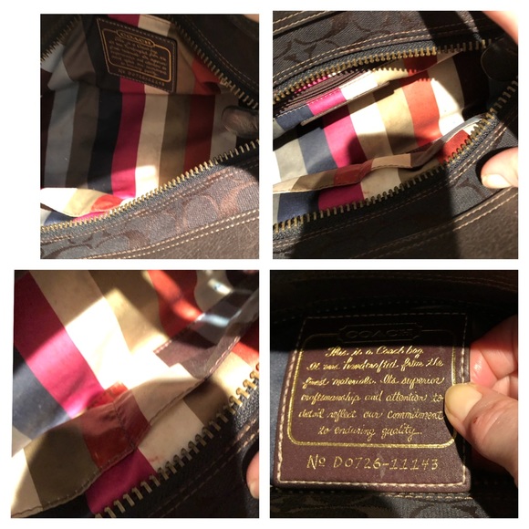 ❌SOLD ❌ SOLD❌ Coach 1941 Dark Legacy Signature - Picture 7 of 8